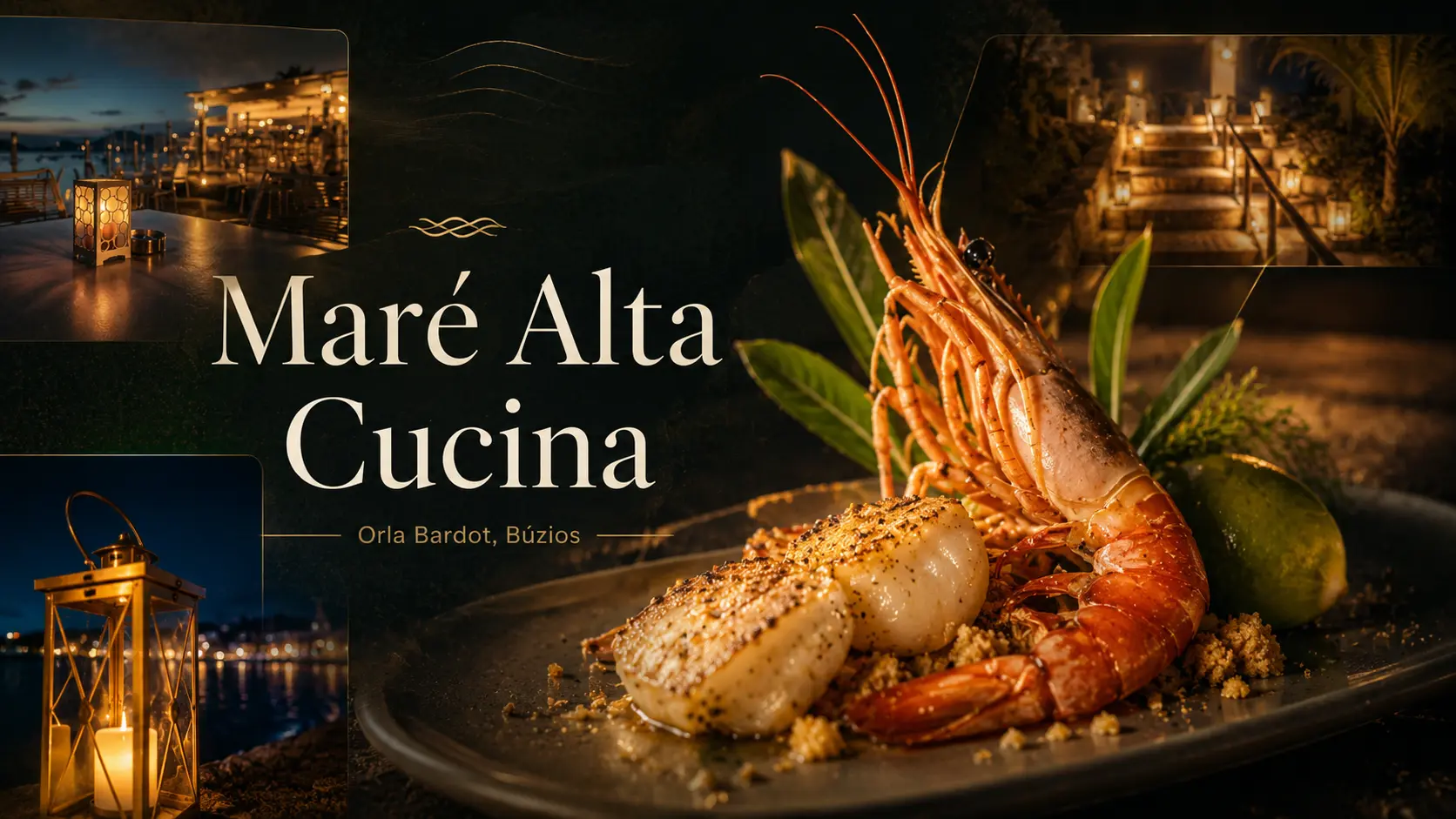 Homepage do Maré Alta Cucina
